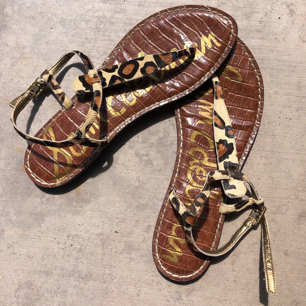Sam Edelman Leopard Sandals